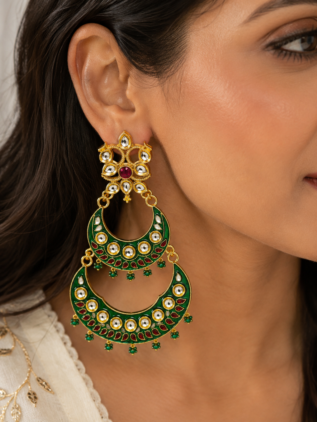 Noor Chandbali Earrings