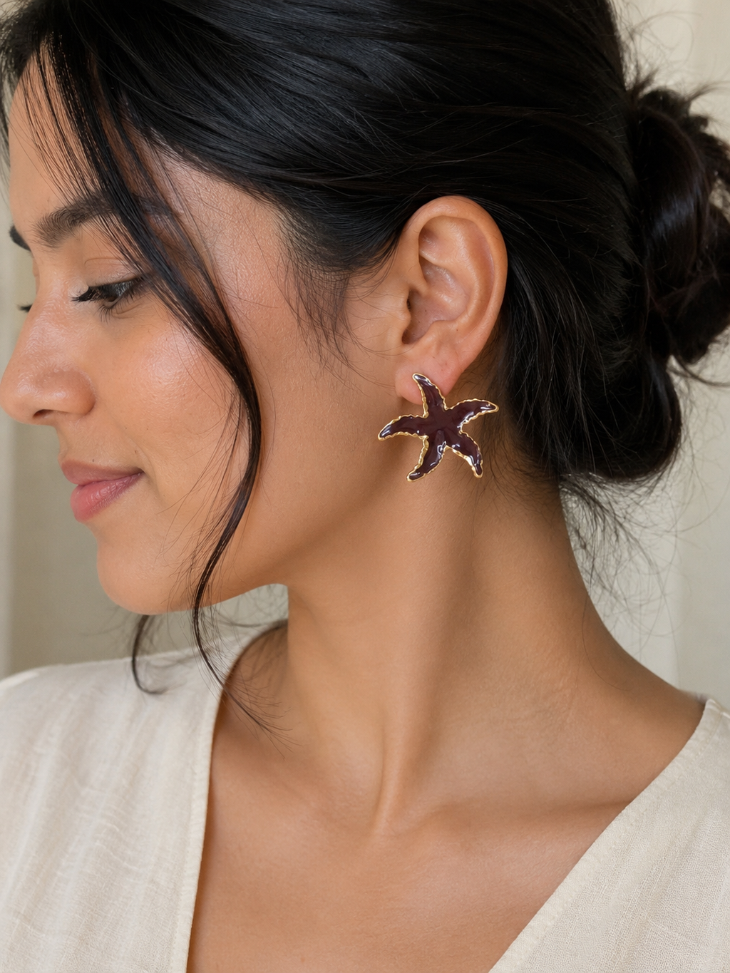 Starfish Statement Earrings