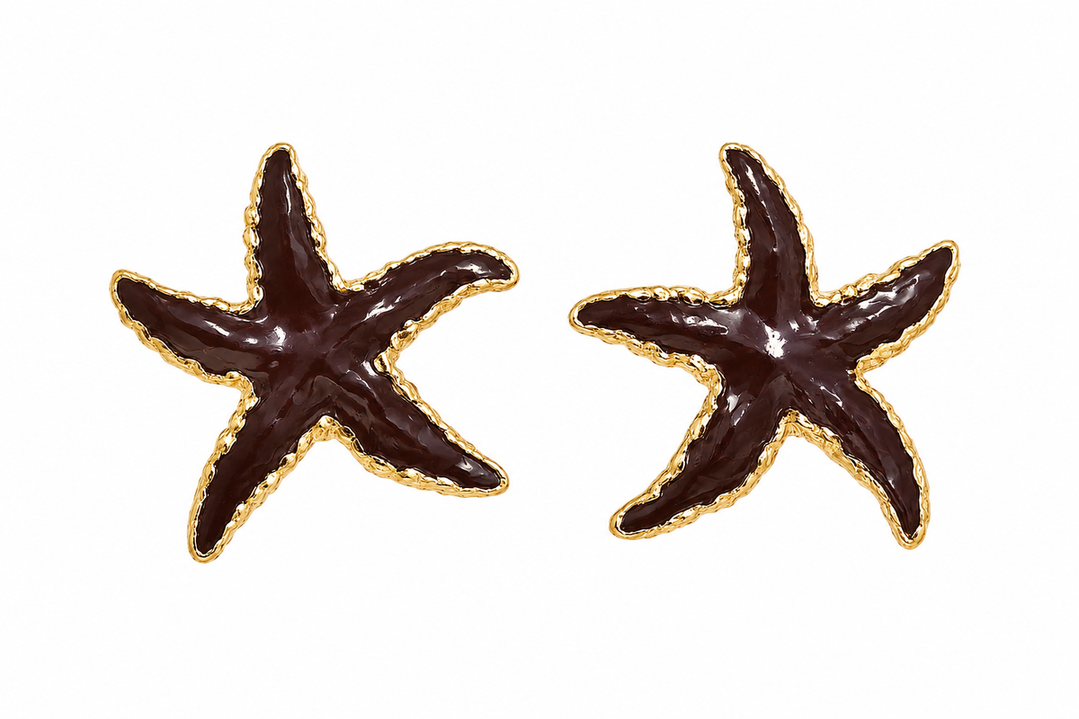 Starfish Statement Earrings