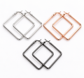 Square Frame Hoops (Set of 3)