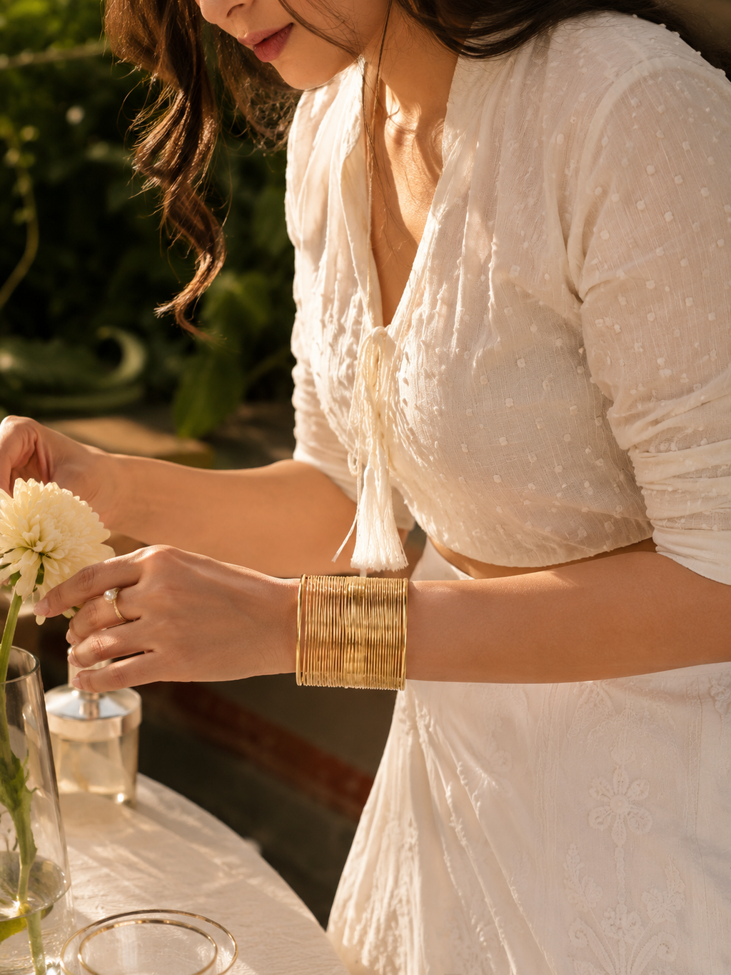 Leher Cuff: Adjustable Wired Cuff Bangle