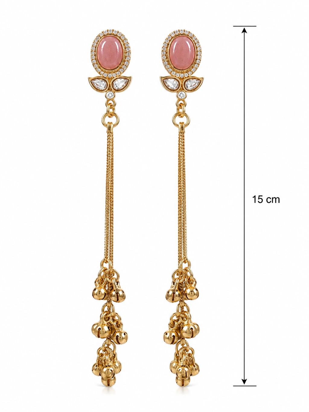 Heer – Long Kashmiri Jhumka Earrings