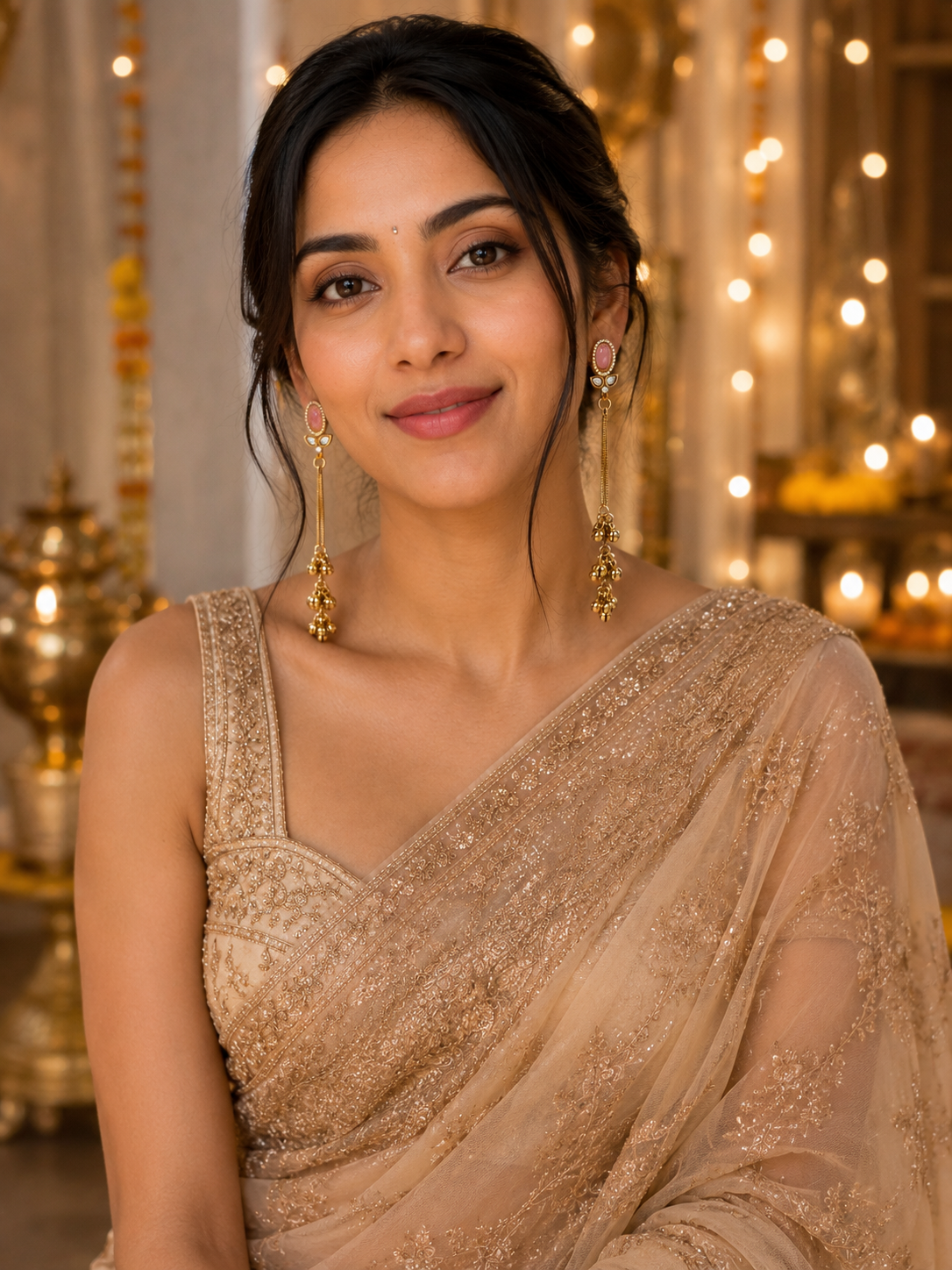 Heer – Long Kashmiri Jhumka Earrings