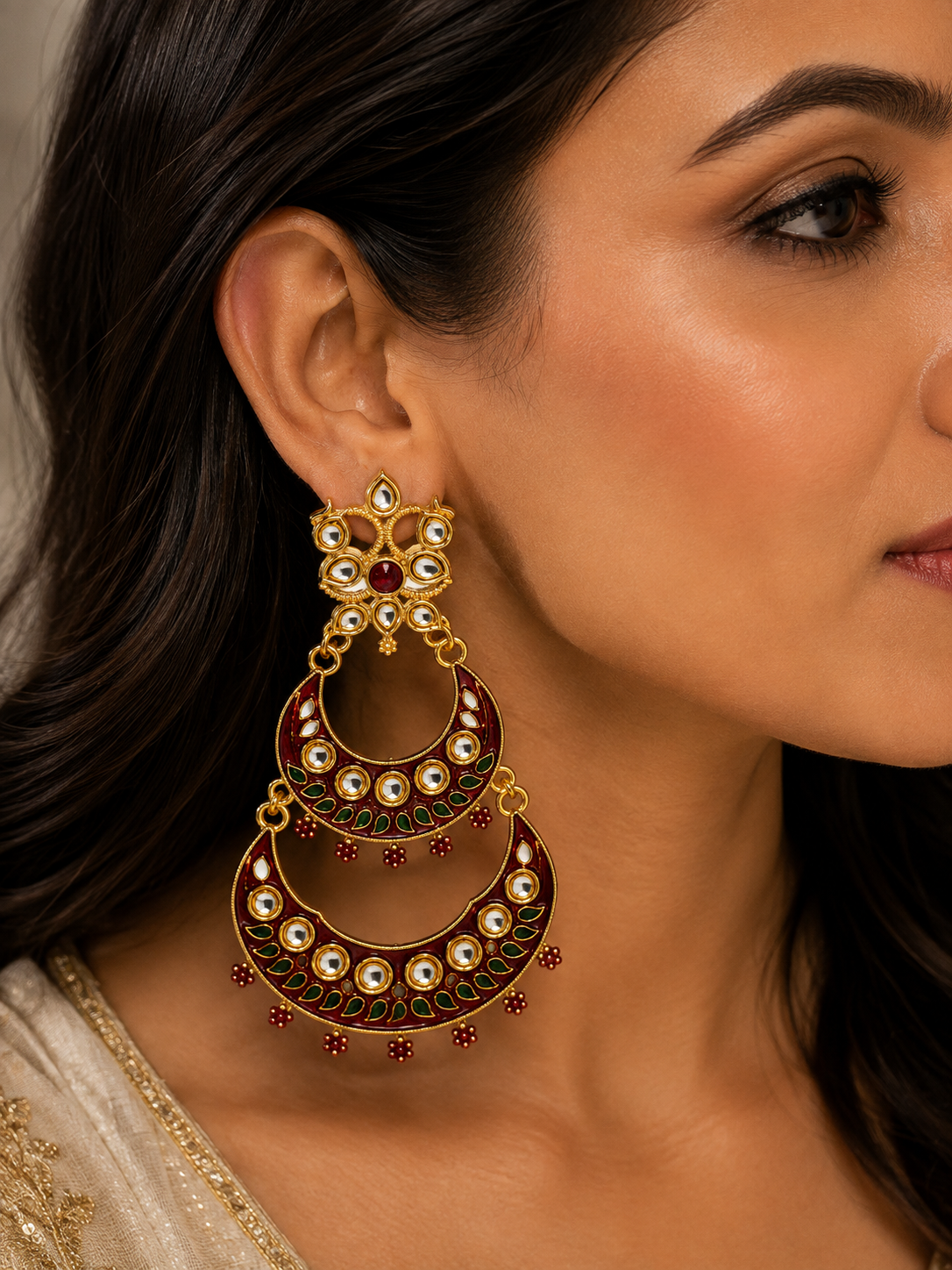 Noor Chandbali Earrings
