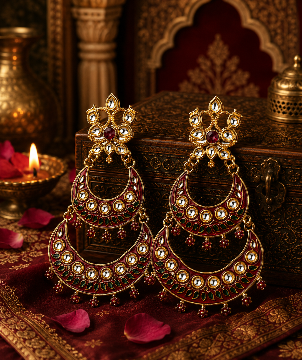 Noor Chandbali Earrings