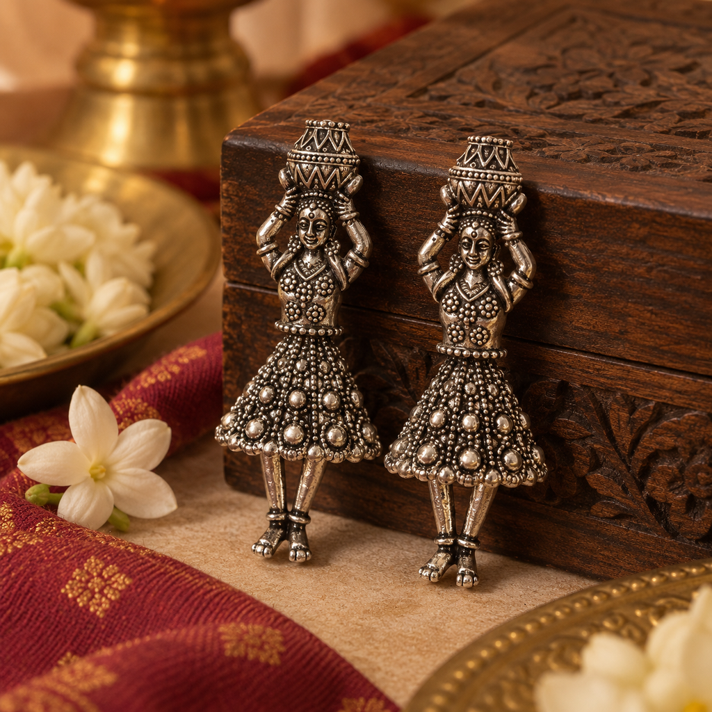 Matki muse jhumkis