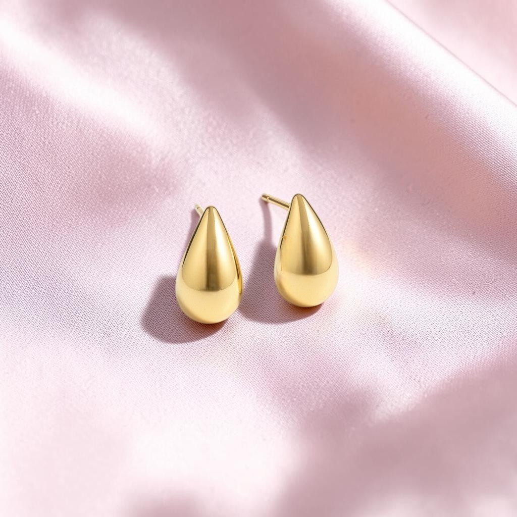 Teardrop Studs