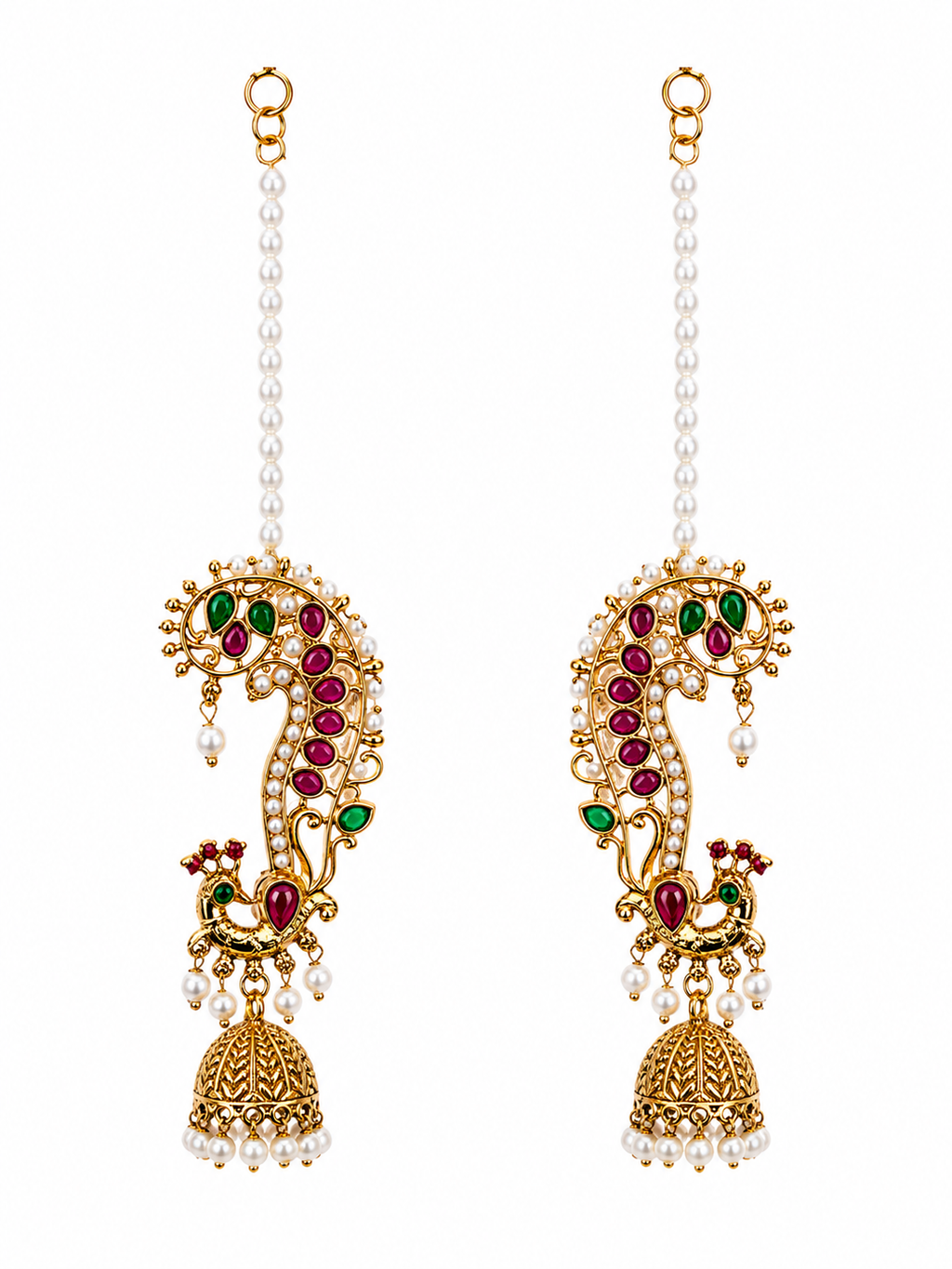 festive earrings