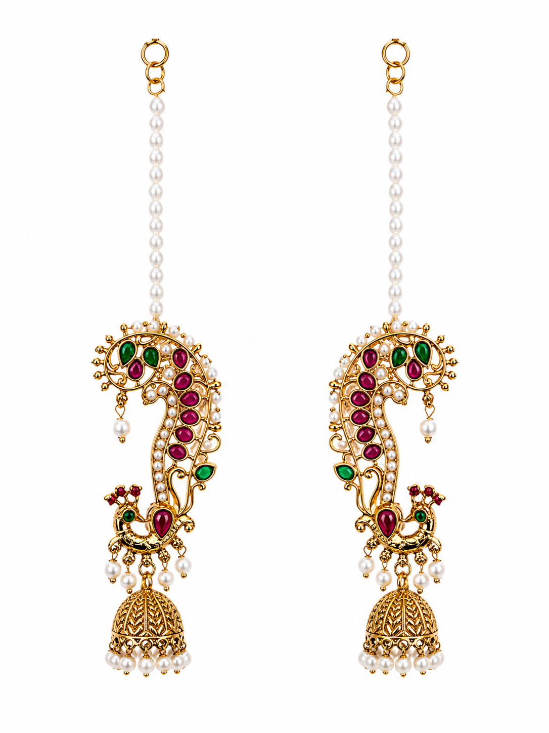 festive earrings